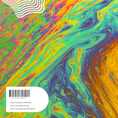 Free Colorful Electronic Dance Music Album Cover Template to Edit Online