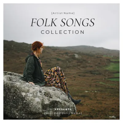 Free Folk Music Album Cover Template to Edit Online