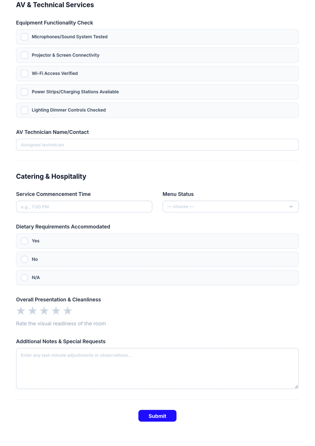 Free Hotel Event Checklist Template & AI Hotel Event Checklist Maker