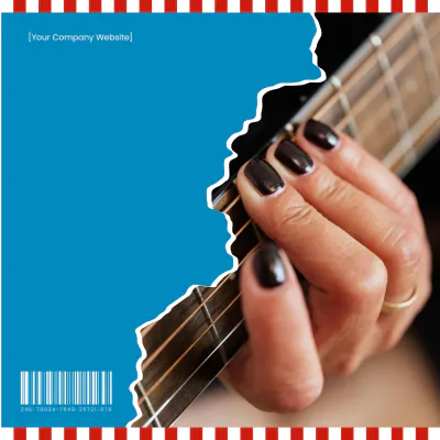 Free Album Cover For Blues Music Template to Edit Online