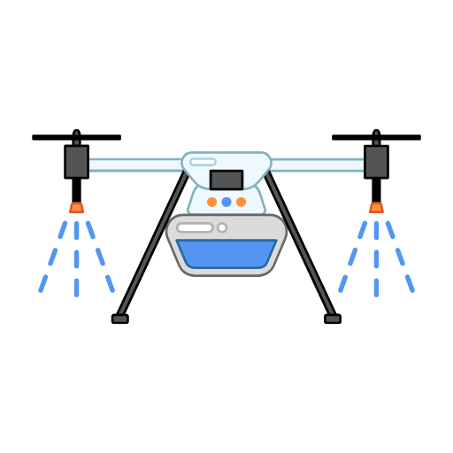 Agricultural Drone Icon
