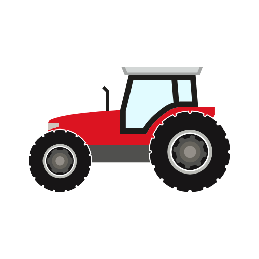 Agriculture Tractor Icon