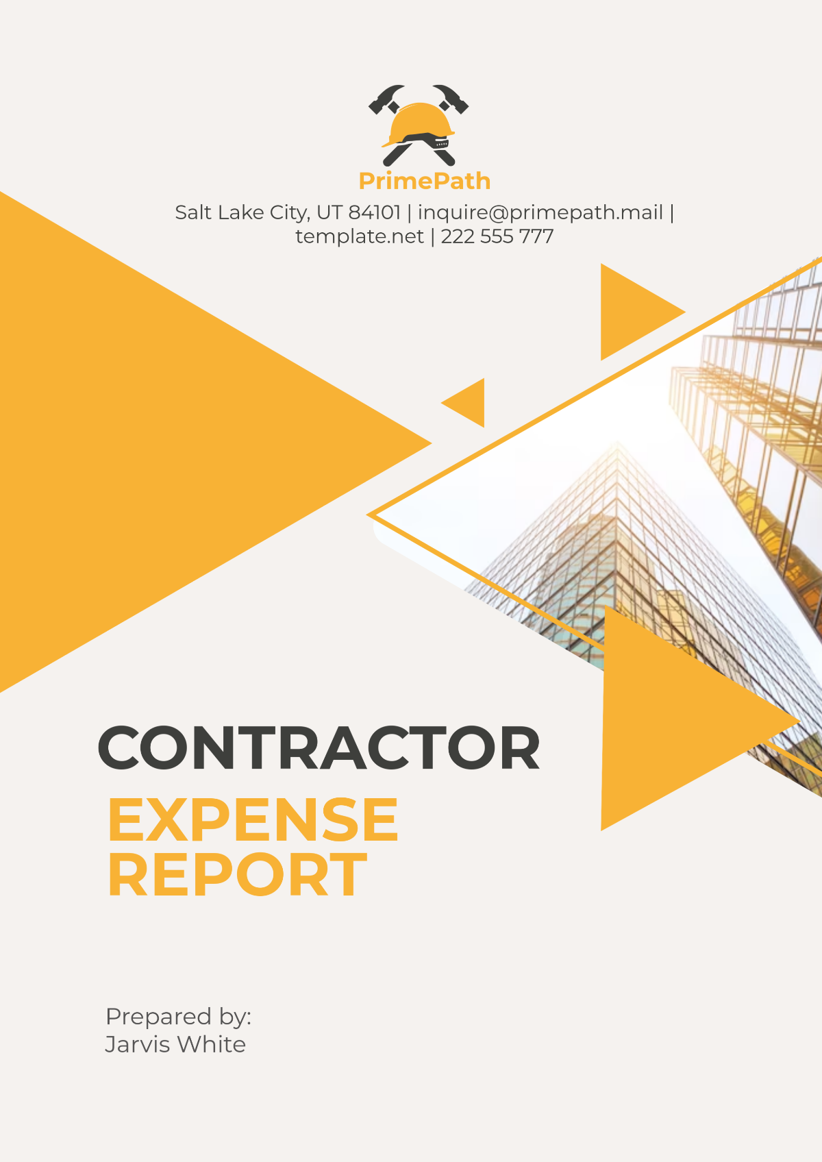 Free Contractor Expense Report Template to Edit Online