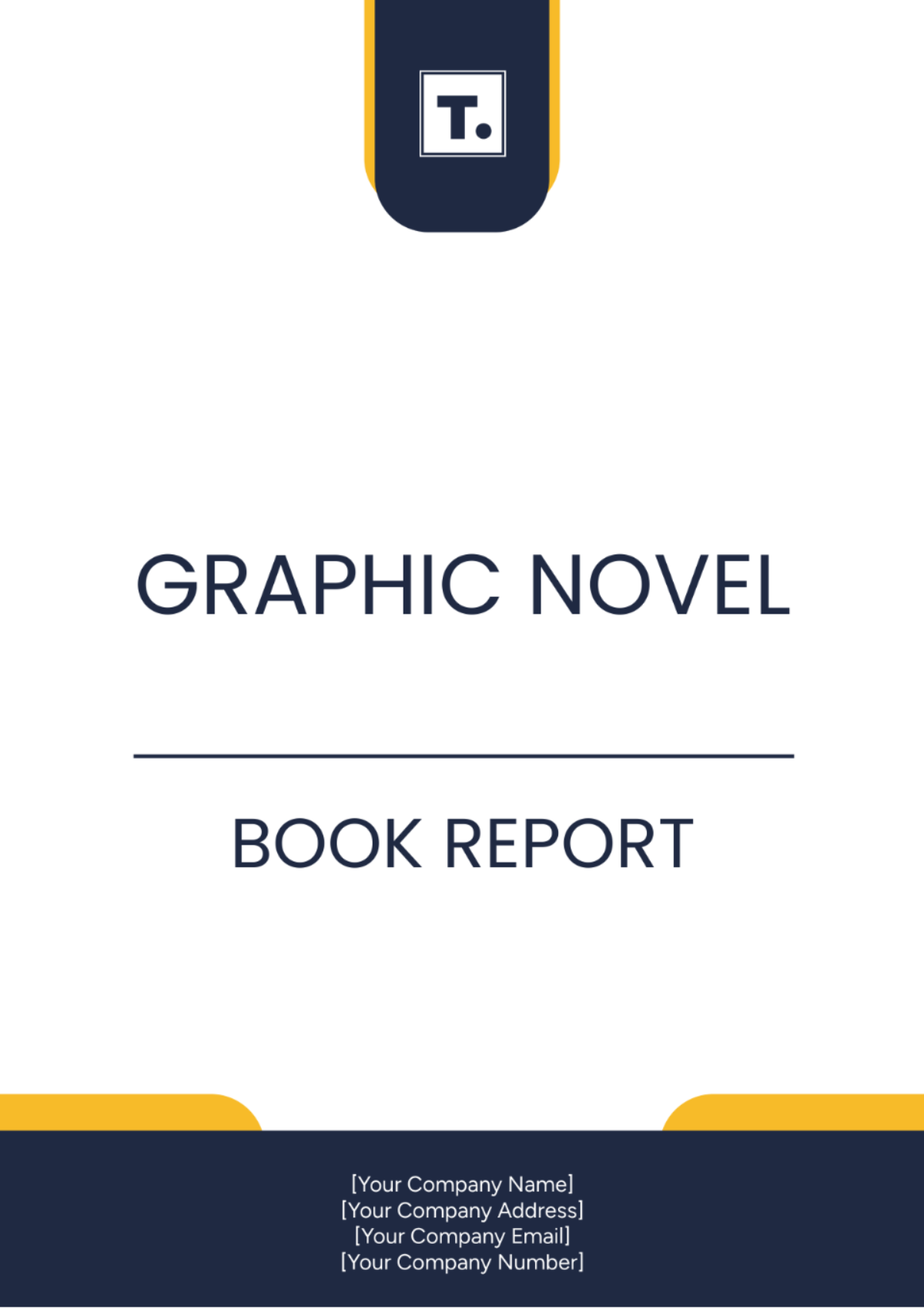 Graphic Novel Book Report Template