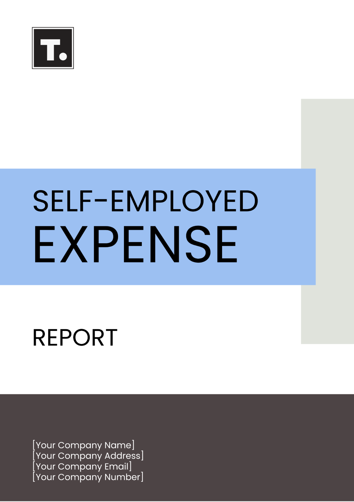 Self Employed Expense Report Template - Edit Online & Download