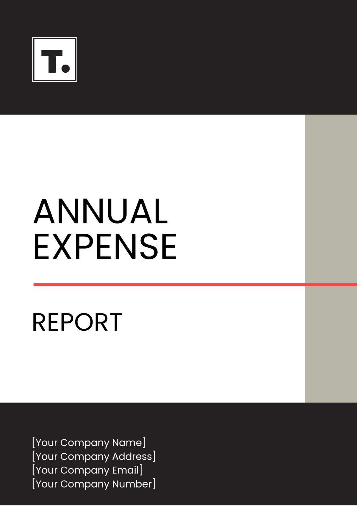 Annual Expense Report Template - Edit Online & Download