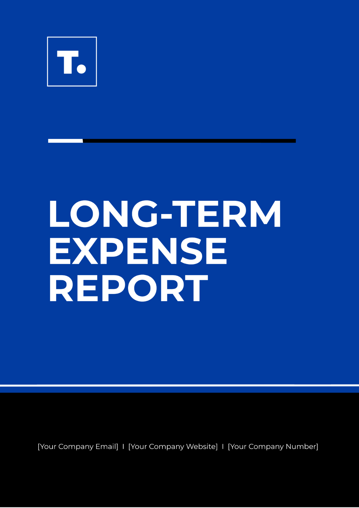 Long-Term Expense Report Template - Edit Online & Download