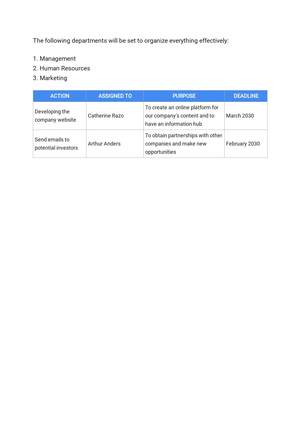 Commercial Construction Business Plan Template Free PDF Word