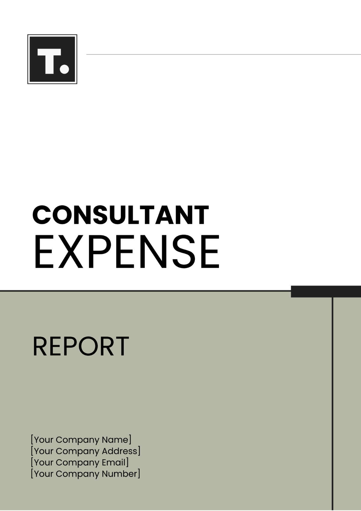 Consultant Expense Report Template - Edit Online & Download