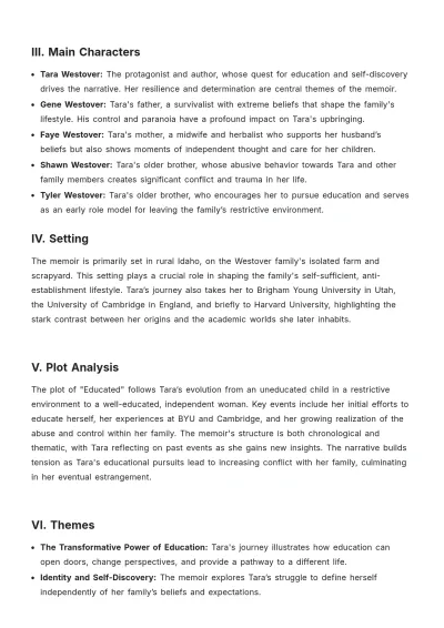Free Book Report for Teachers Template to Edit Online