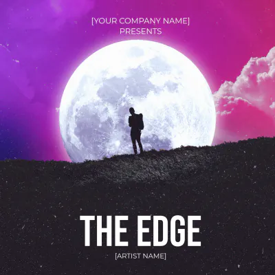 Free The Edge Album Cover Template to Edit Online