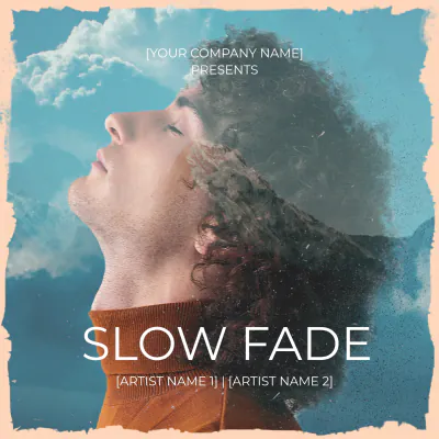 Free Slow Fade Album Cover Template to Edit Online