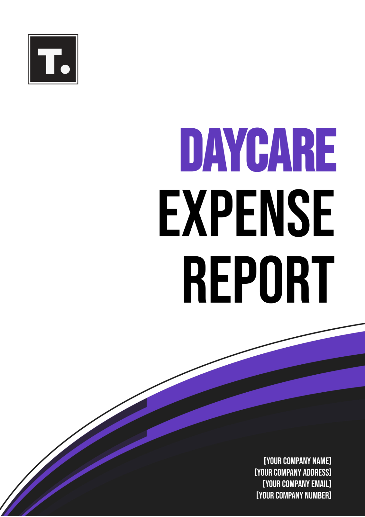 Daycare Expense Report Template - Edit Online & Download