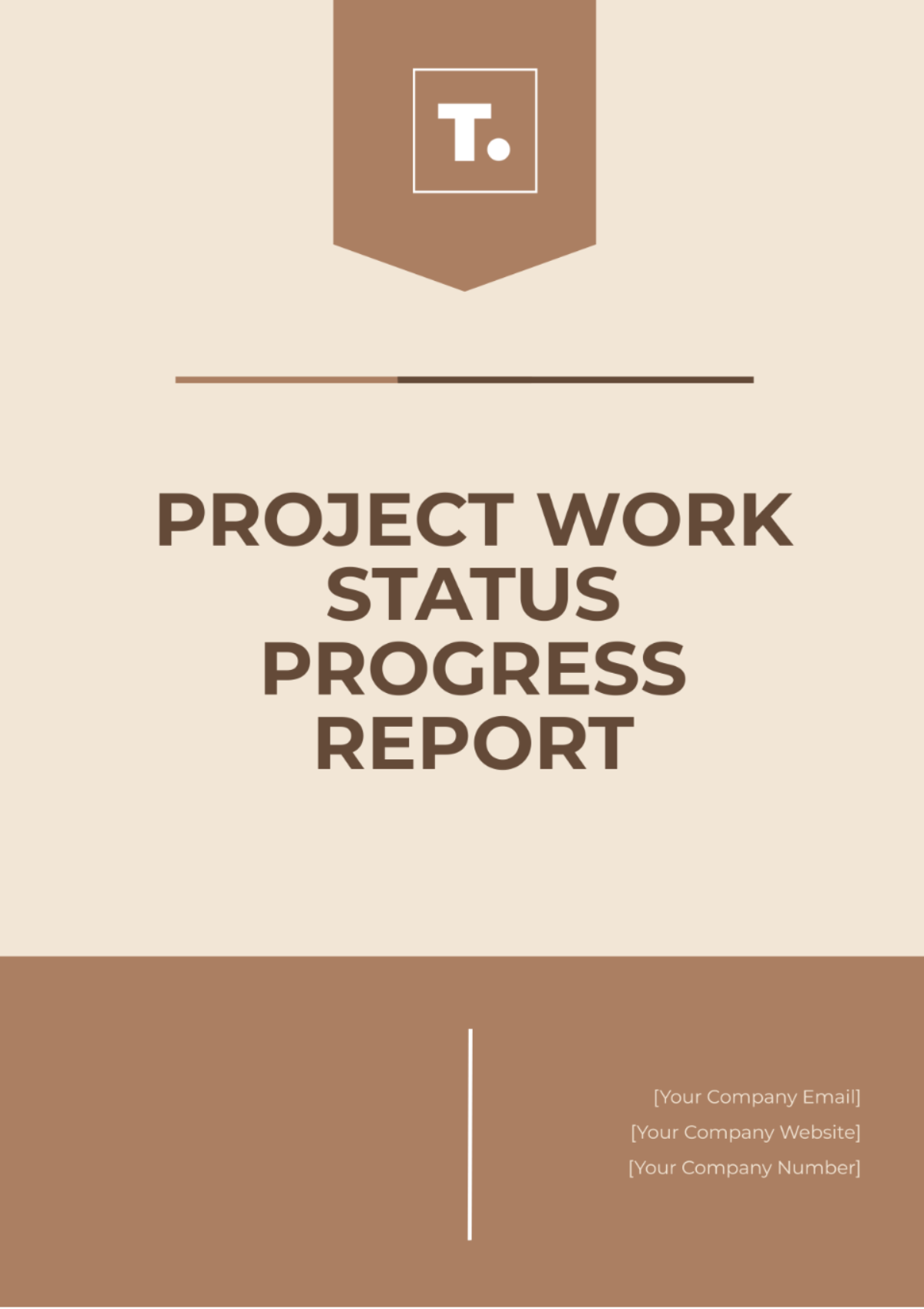 Project Work Status Progress Report Template - Edit Online & Download