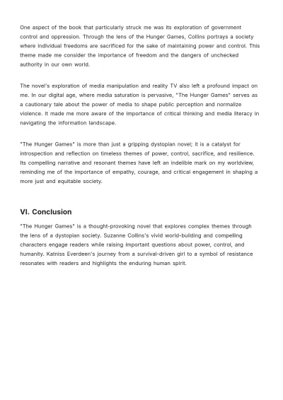 Free 8th Grade Reading Book Report Template to Edit Online