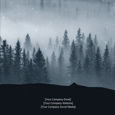 Free Into The Wild Album Cover Template to Edit Online