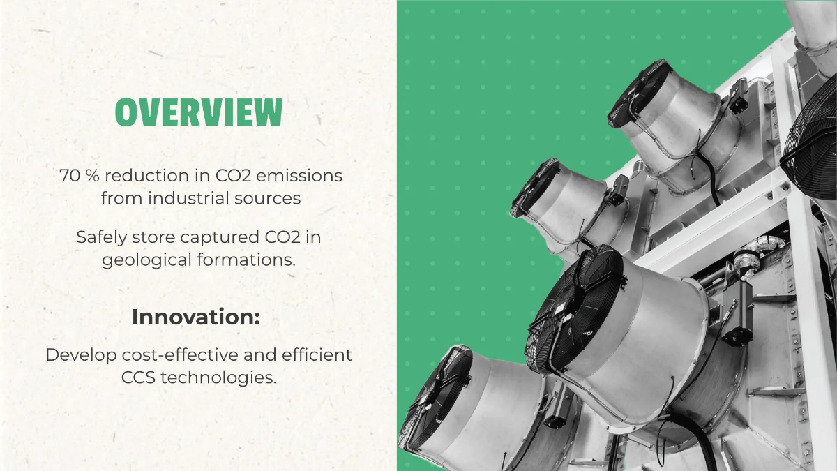 Free Global Warming Project Presentation Template to Edit Online