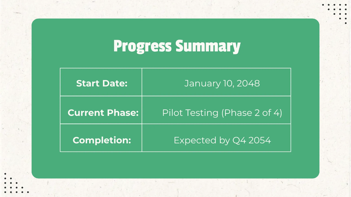 Free Global Warming Project Presentation Template to Edit Online