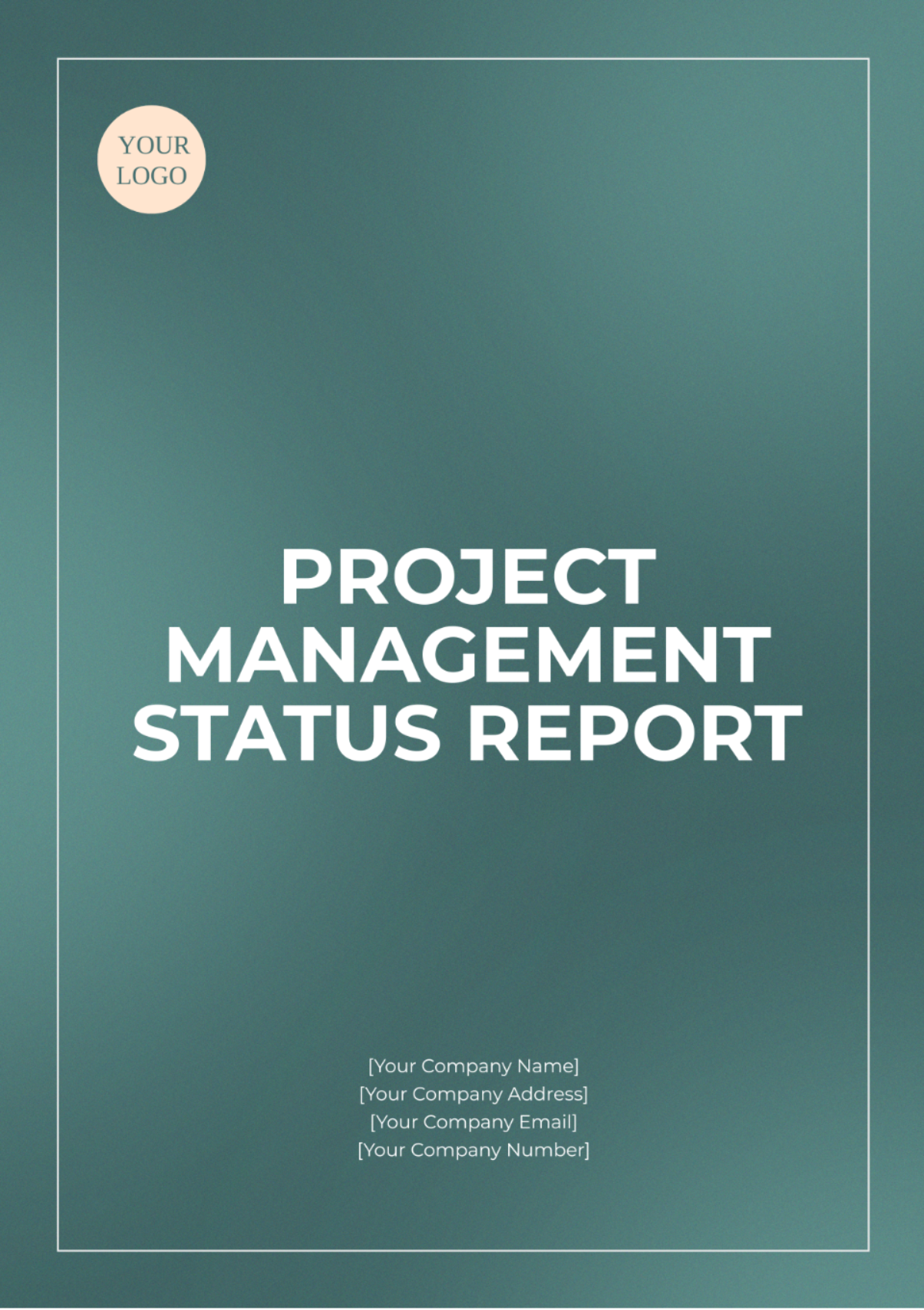 Project Management Status Report Template - Edit Online & Download