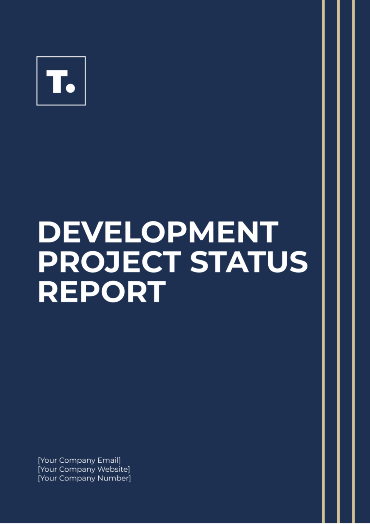 Development Project Status Report Template - Edit Online & Download