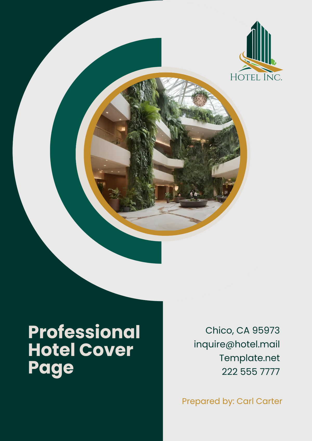 Free Hotel Event Proposal Template