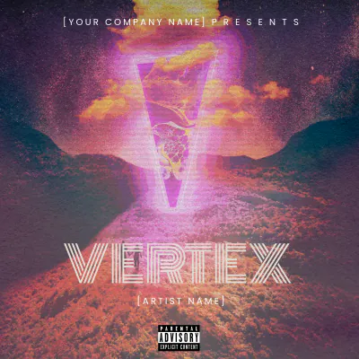 Free Vertex Album Cover Template to Edit Online