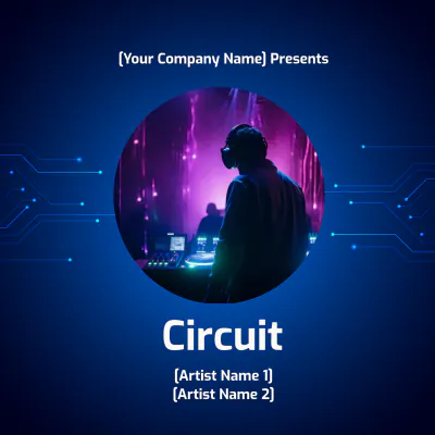 Free Circuit Album Cover to Edit Online