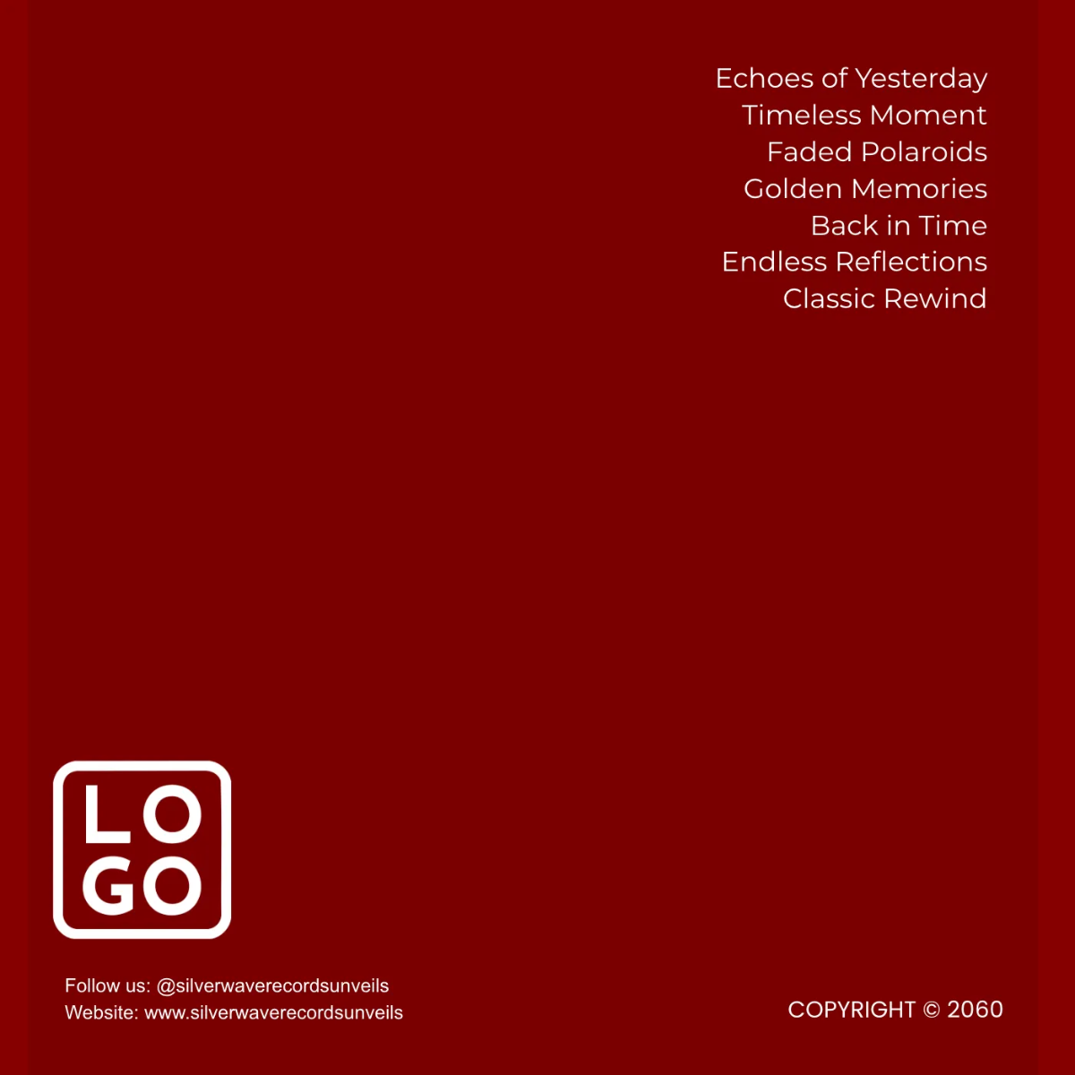 Free Abstraction Album Cover Template to Edit Online