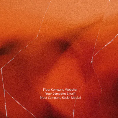 Free Broken Love Album Cover Template to Edit Online