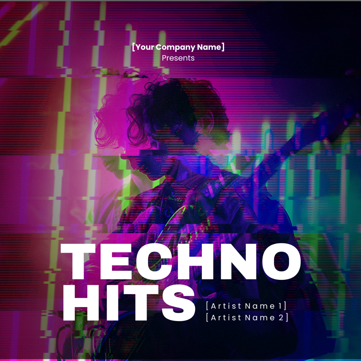 Techno Time Album Cover