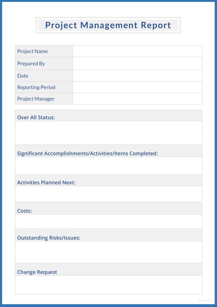 Project Handover Report Template: Download 154+ Reports in Word, Pages ...