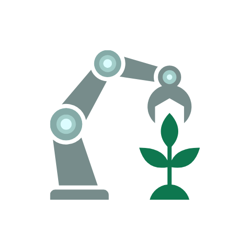 Agricultural Robot Icon