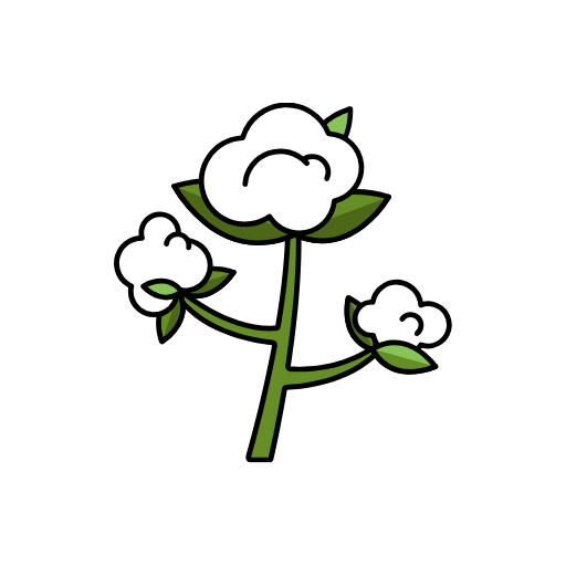 Cotton Agriculture Icon