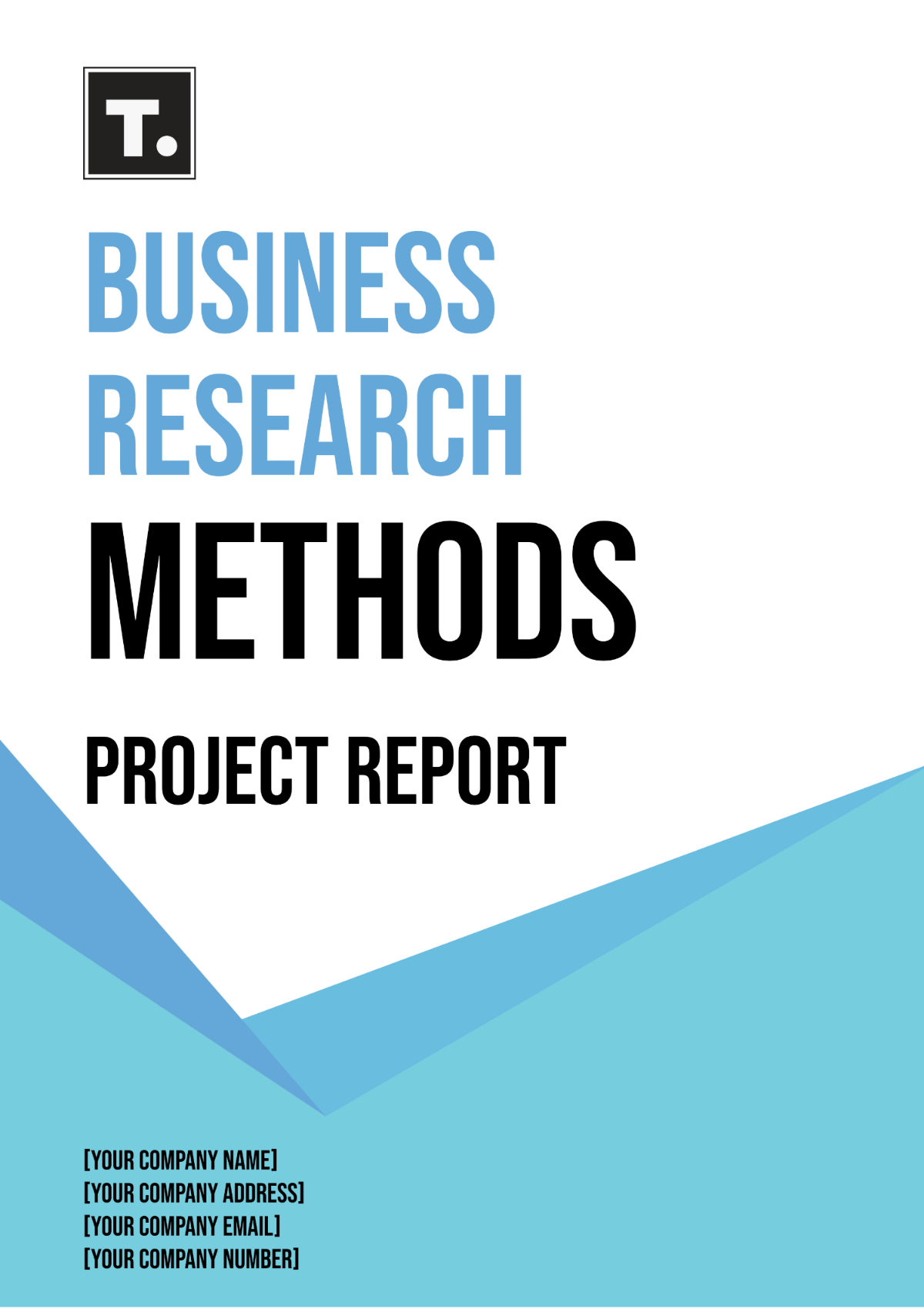 Business Research Methods Project Report Template - Edit Online & Download