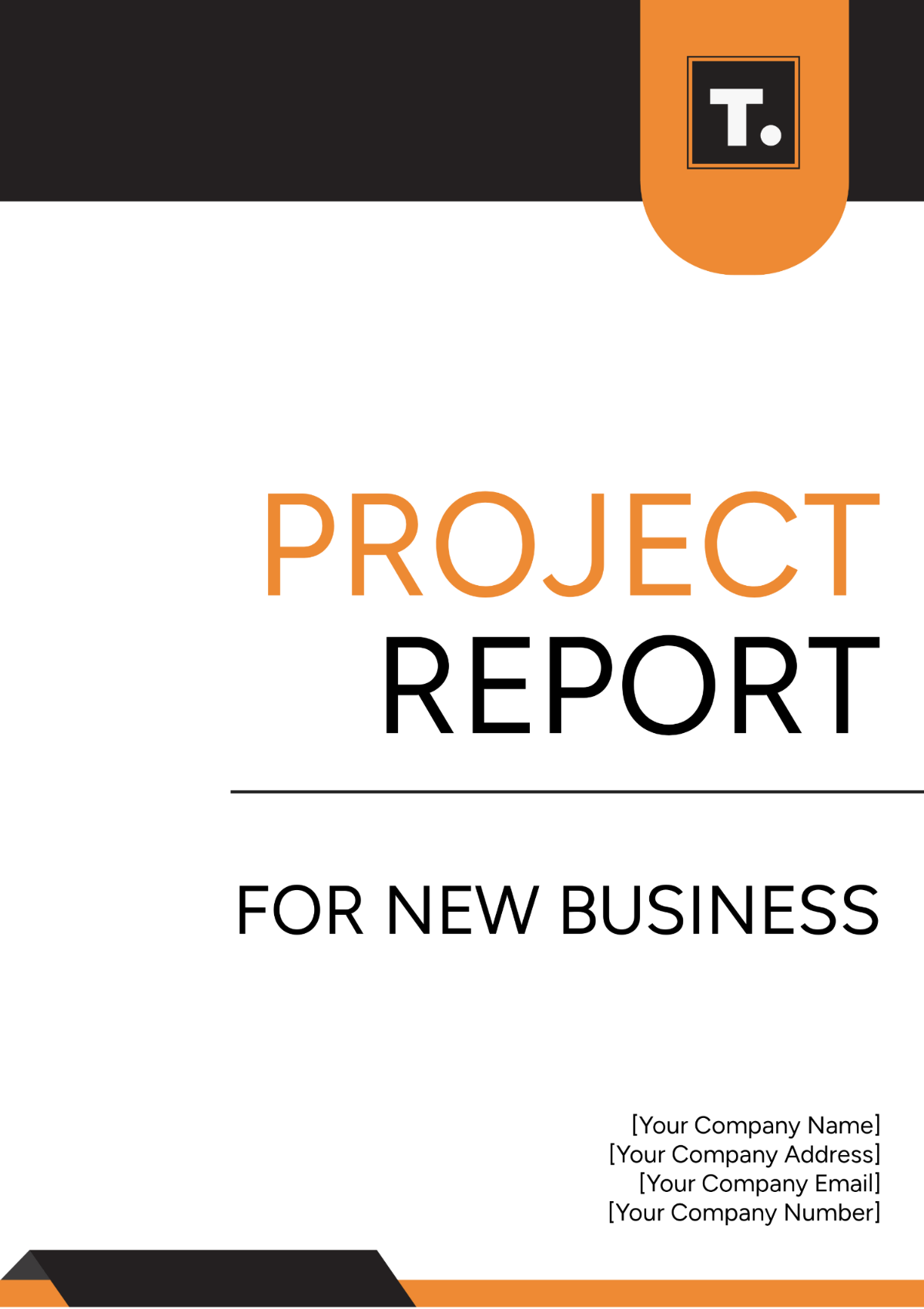 Project Report For New Business Template - Edit Online & Download