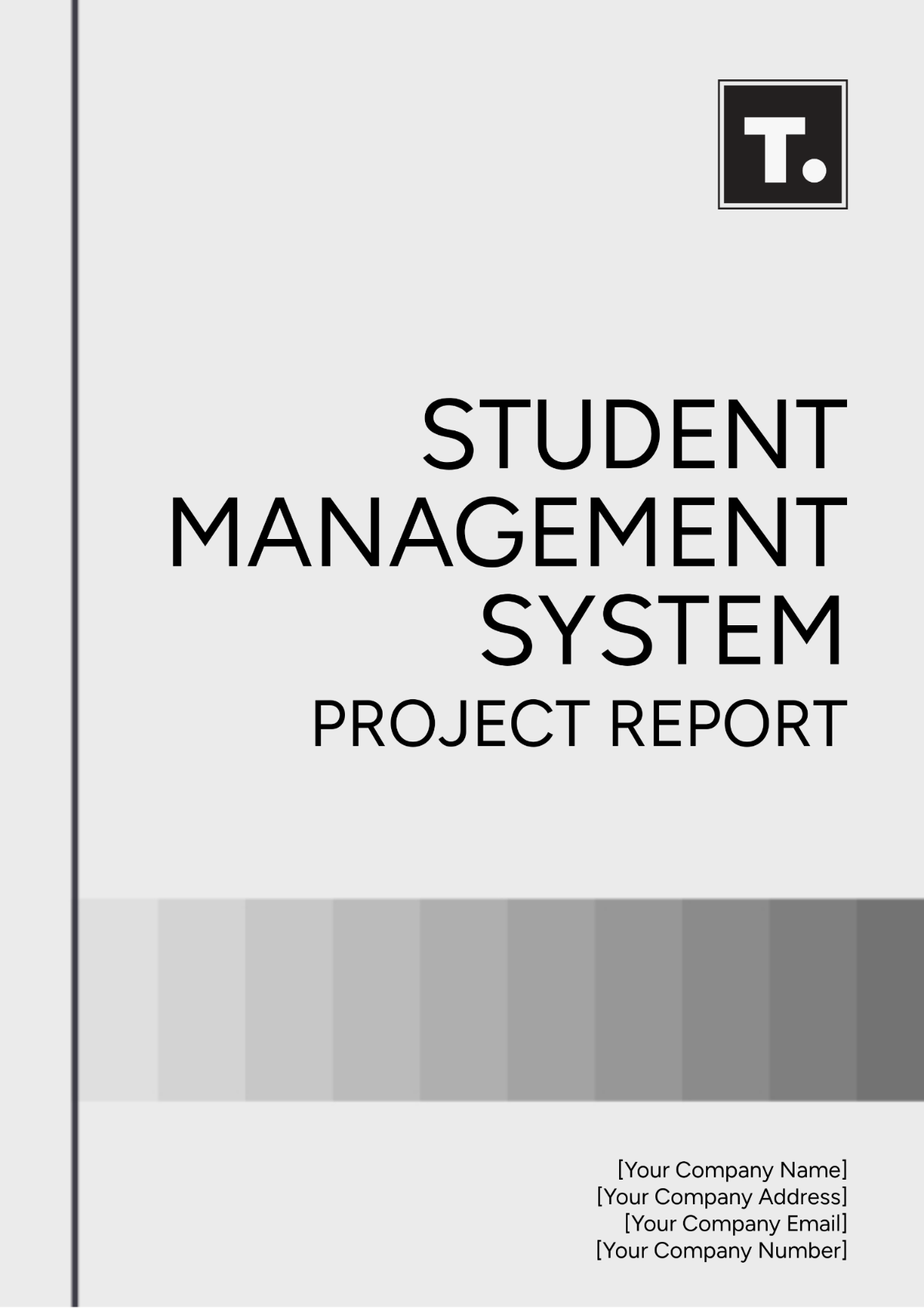 Student Management System Project Report Template - Edit Online & Download