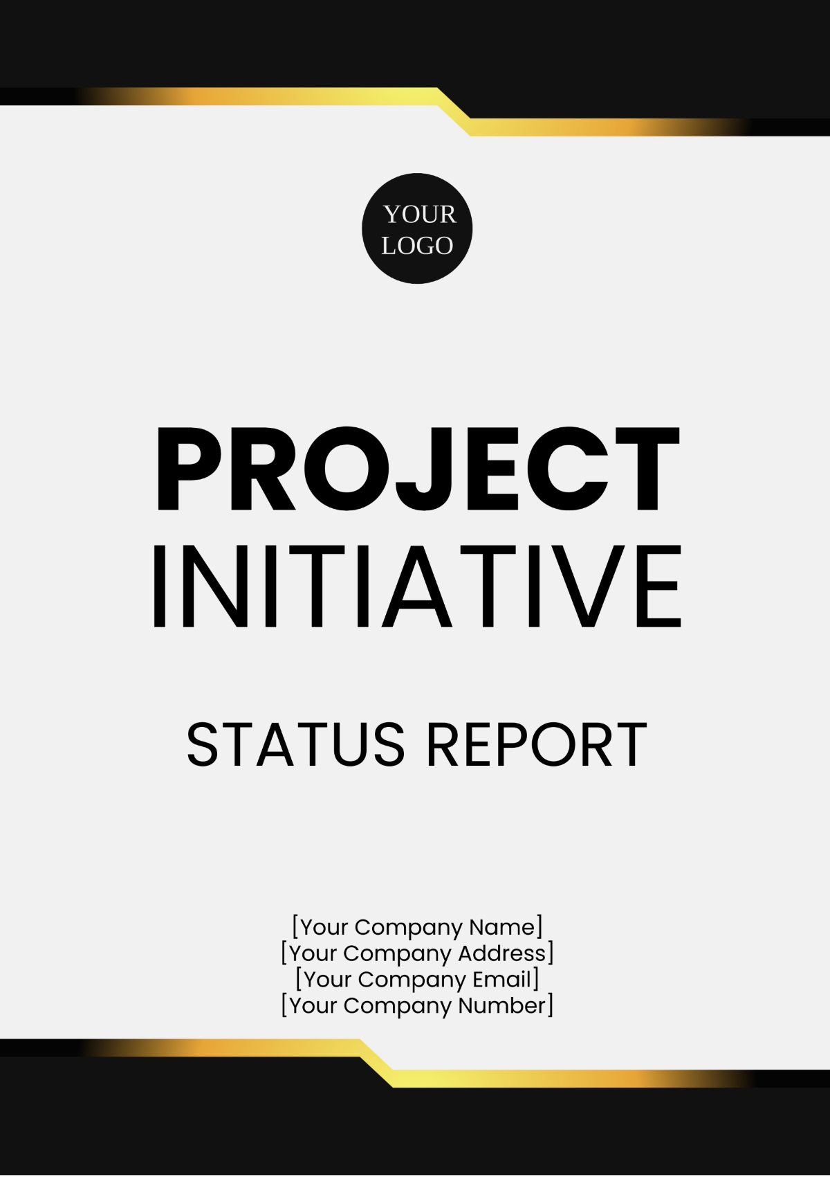 Project Initiative Status Report Template - Edit Online & Download