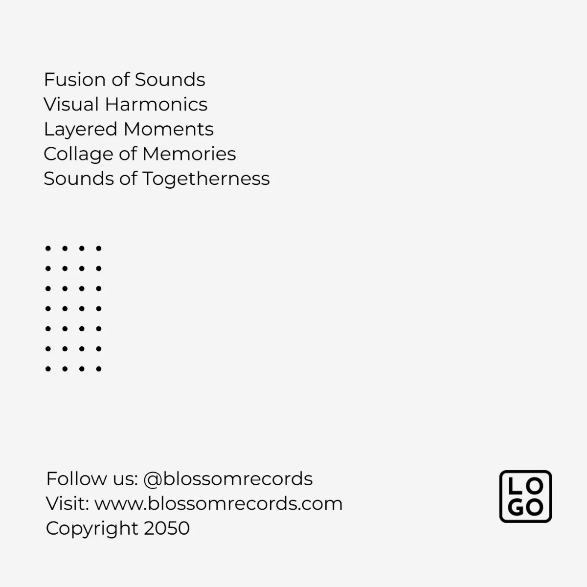 Free Montage Album Cover Template to Edit Online