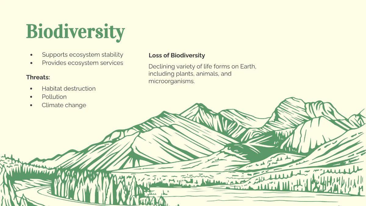 Free Environment Basic Concepts And Issues PPT Template to Edit Online