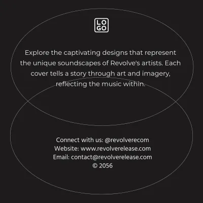 Free Revolve Album Cover Template to Edit Online