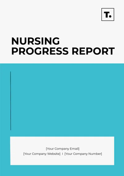 Free Nursing Progress Report Template to Edit Online