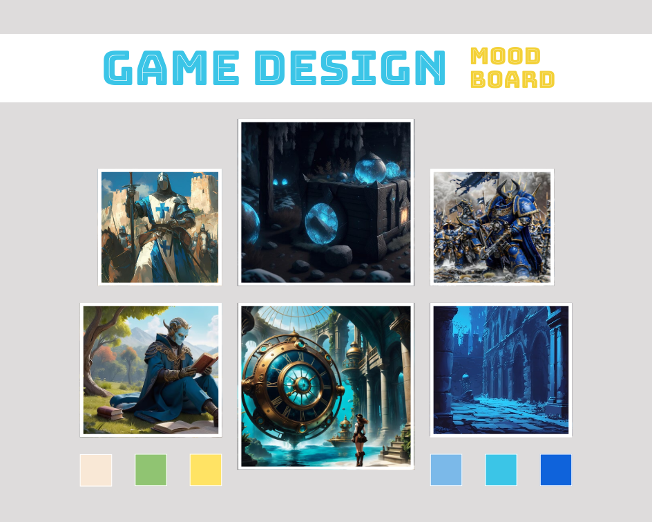 Game Design Mood Board