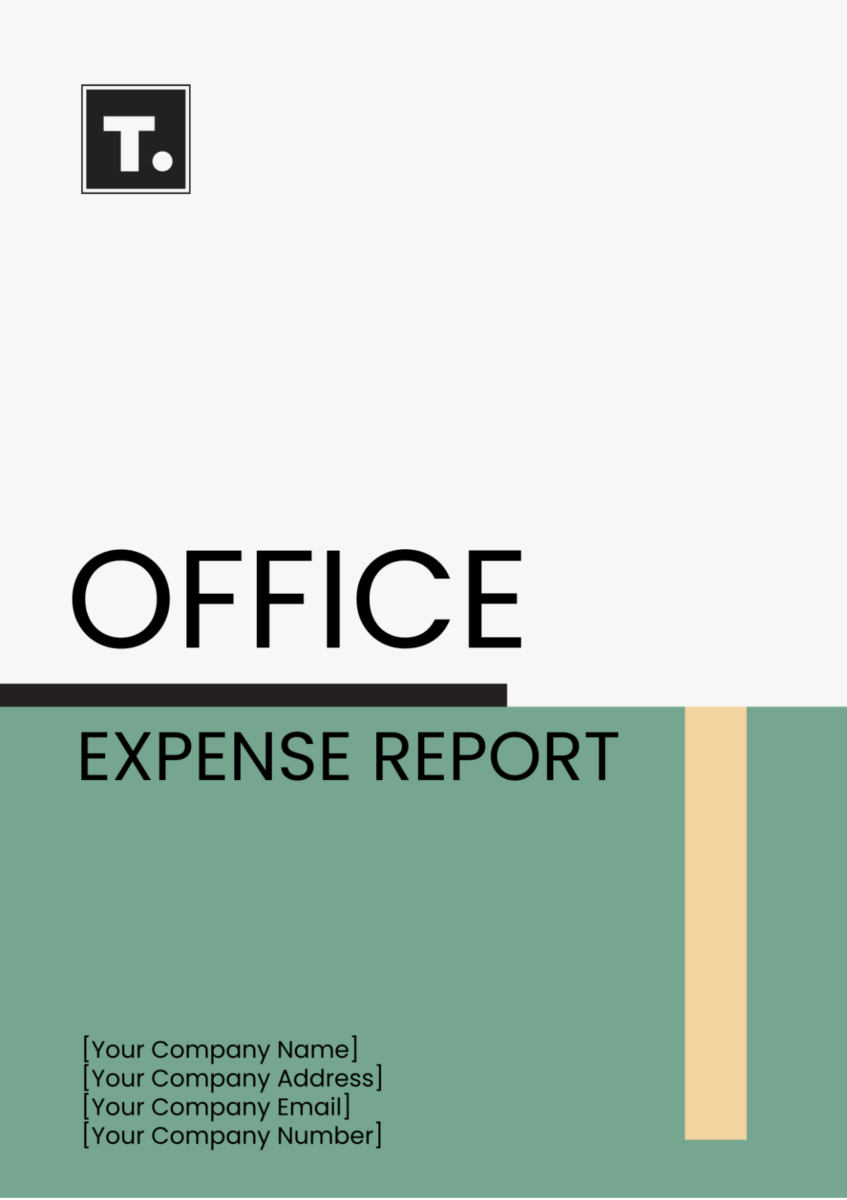 Office Expense Report Template - Edit Online & Download