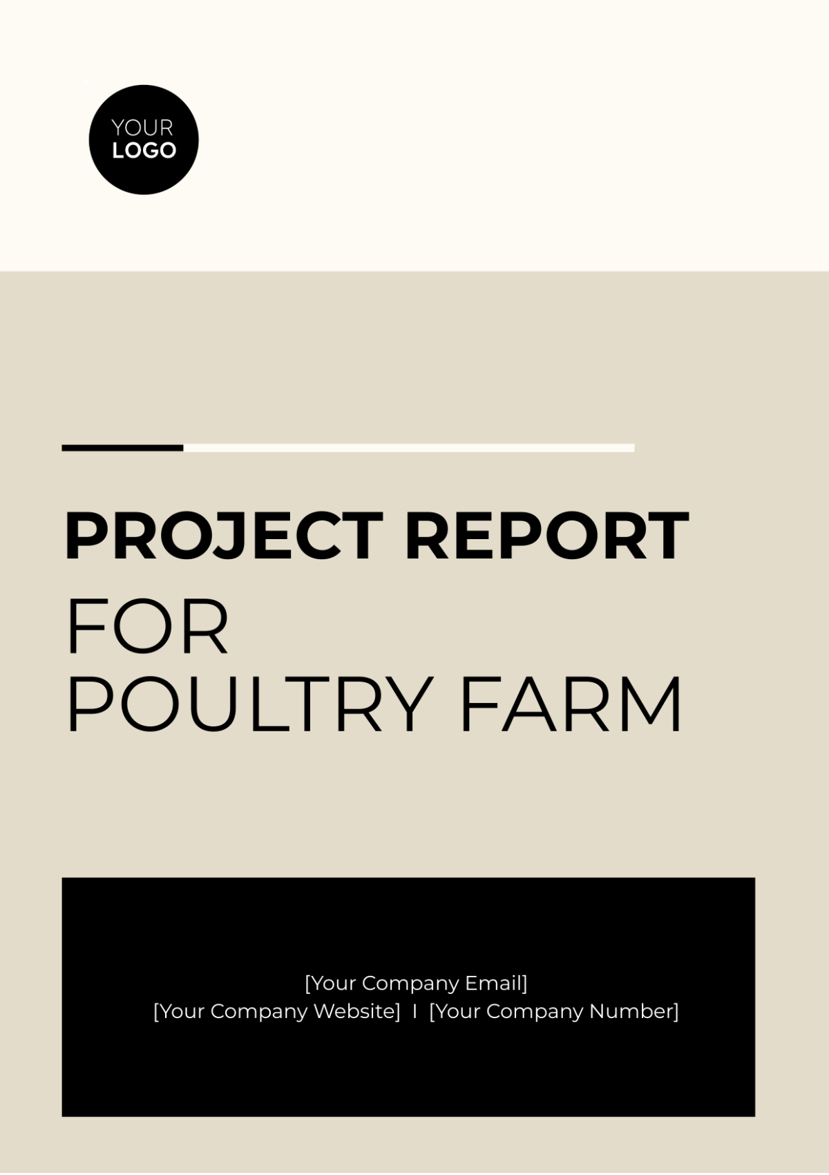 Project Report For Poultry Farm Template - Edit Online & Download