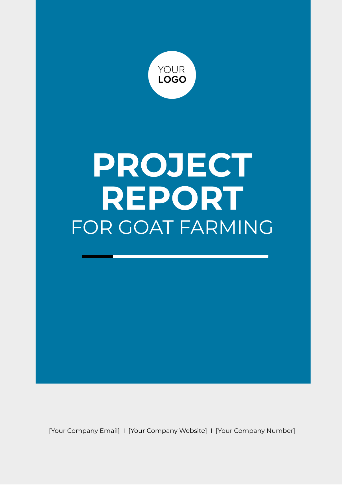 Project Report For Goat Farming Template - Edit Online & Download