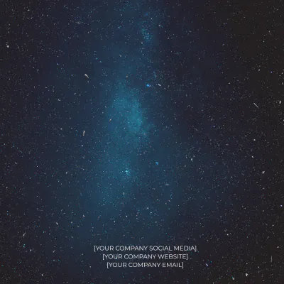 Free The Unknown Album Cover Template to Edit Online