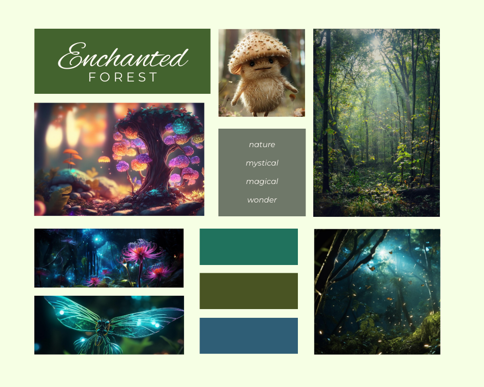 Forest Mood Board