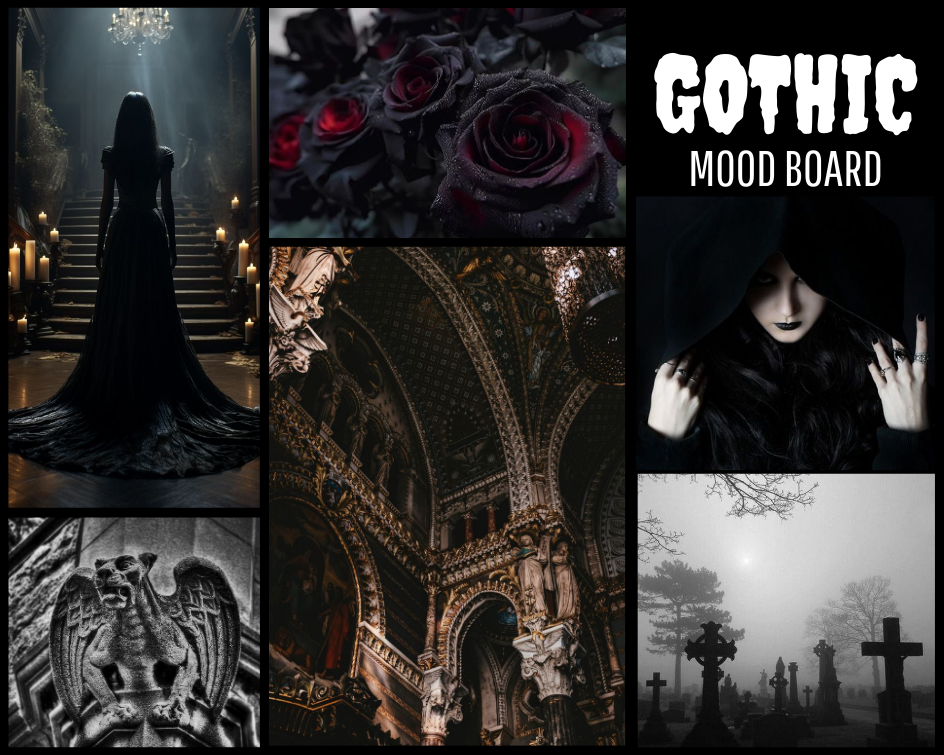 Gothic Mood Board