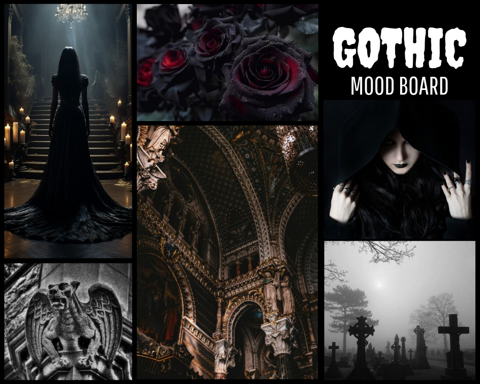 Free Gothic Mood Board Template - Edit Online & Download | Template.net