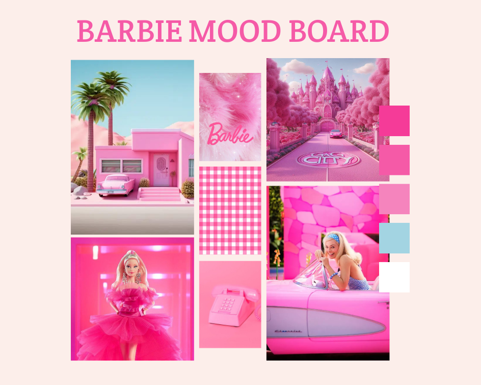 Barbie Mood Board